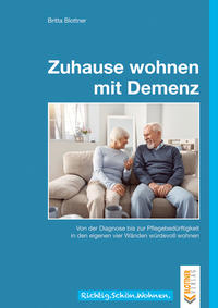 Vorderes Coverbild Zuhause wohnen mit Demenz