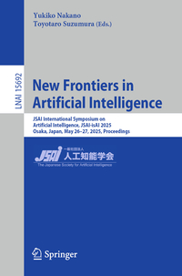 Vorderes Coverbild New Frontiers in Artificial Intelligence