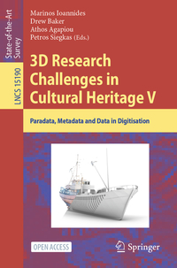 Vorderes Coverbild 3D Research Challenges in Cultural Heritage V