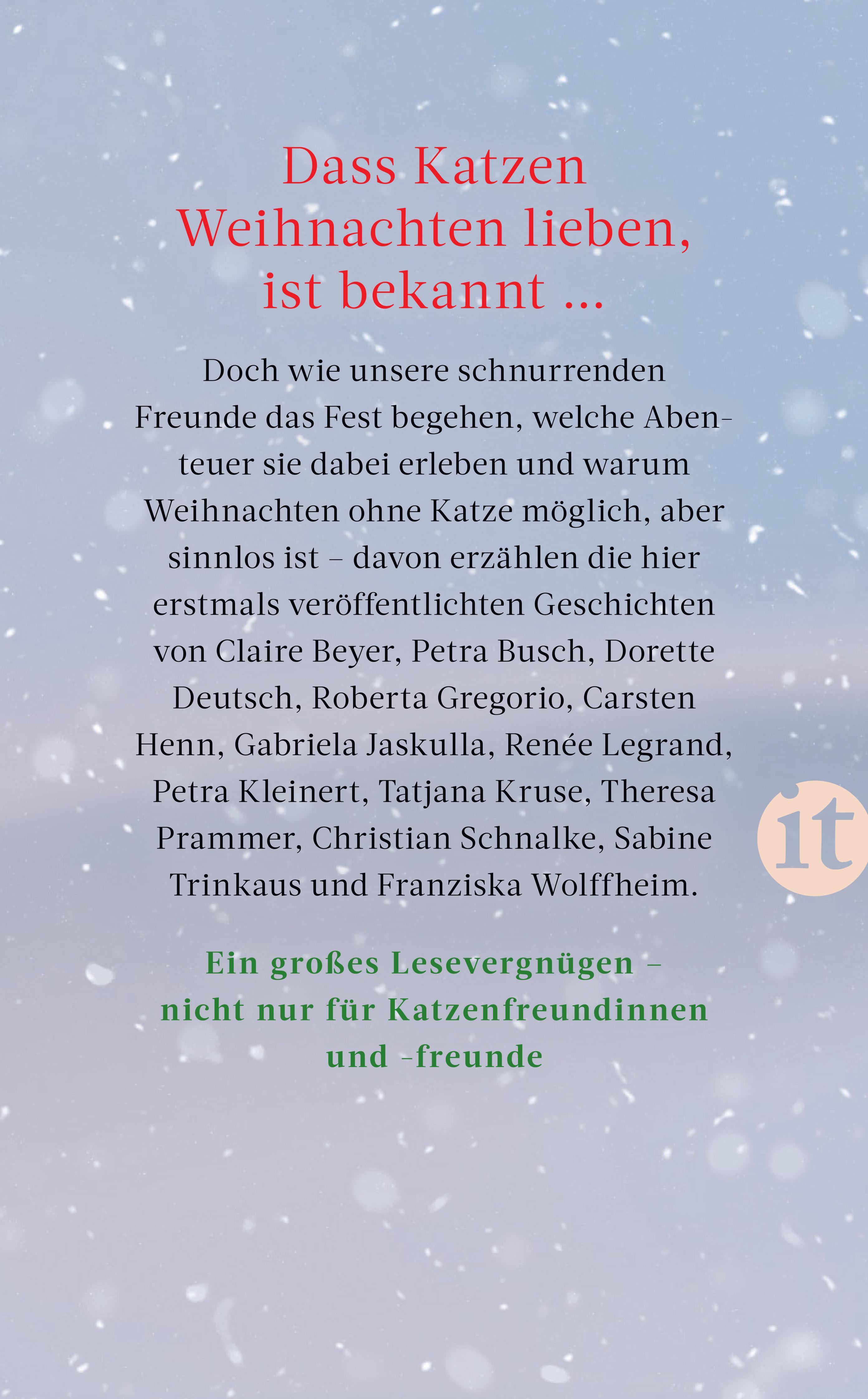 Rückseitencover Katzen lieben Weihnachten