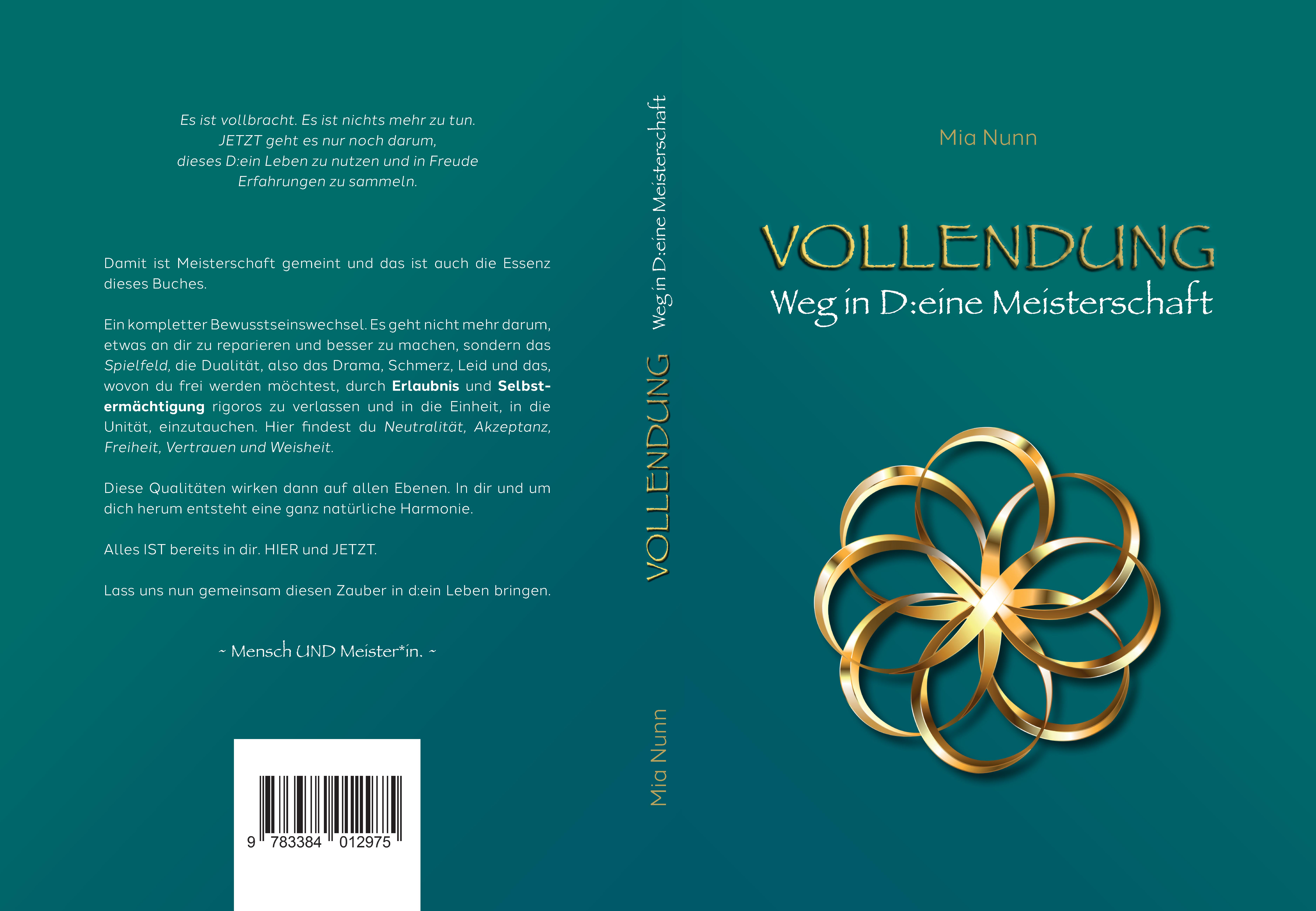 Gesamtes Coverbild VOLLENDUNG