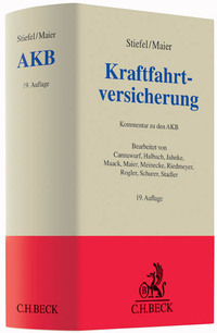 Vorderes Coverbild Kraftfahrtversicherung. AKB