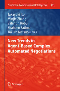 Vorderes Coverbild New Trends in Agent-Based Complex Automated Negotiations
