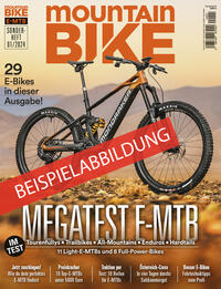 Vorderes Coverbild mountainBIKE - E-Mountainbike 01/2025