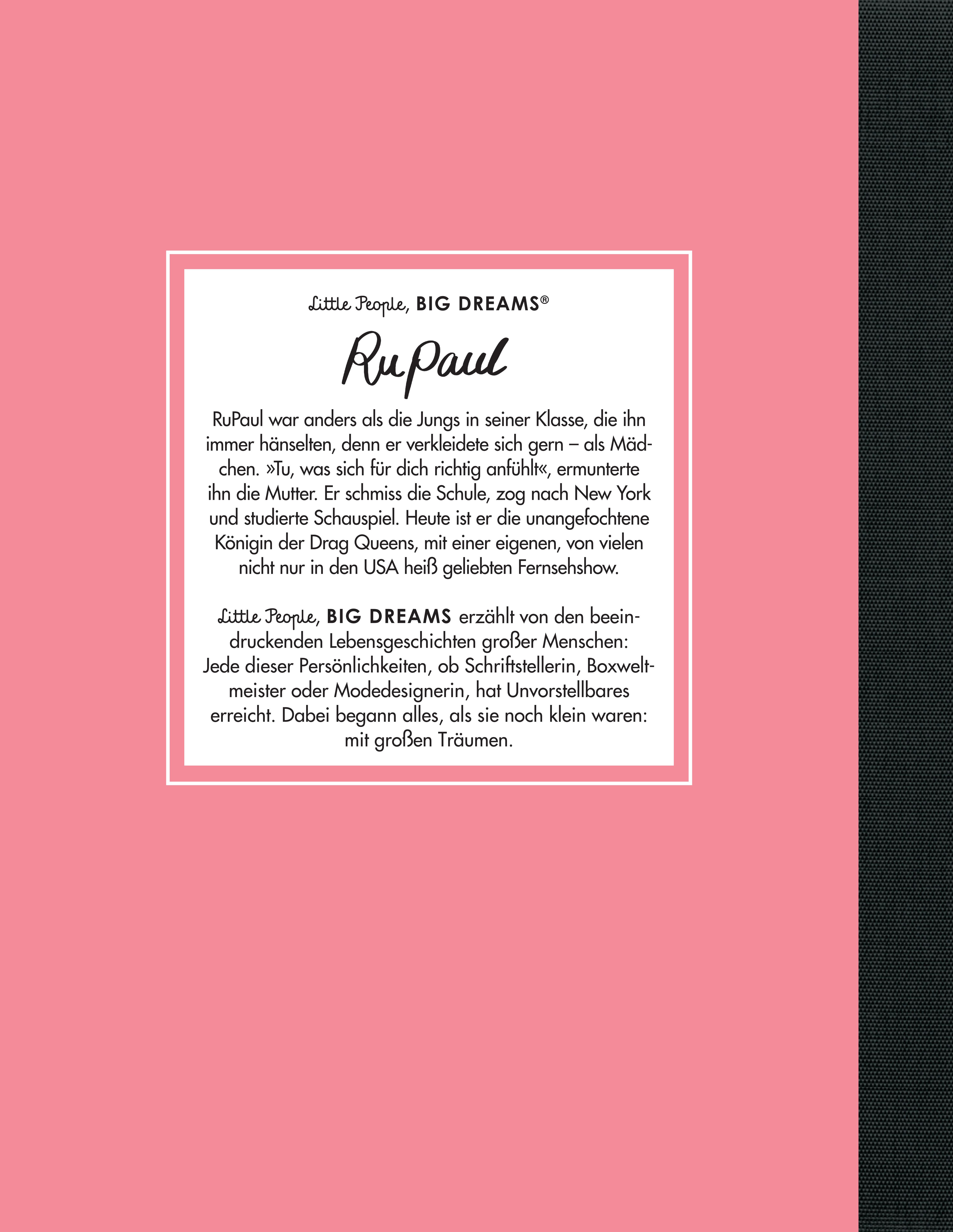 Rückseitencover RuPaul