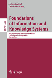 Vorderes Coverbild Foundations of Information and Knowledge Systems