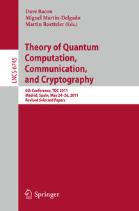 Vorderes Coverbild Theory of Quantum Computation, Communication, and Cryptography