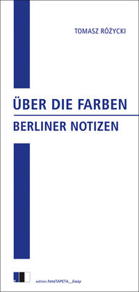 Vorderes Coverbild Über die Farben
