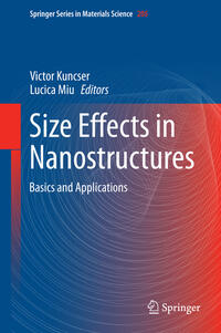 Vorderes Coverbild Size Effects in Nanostructures