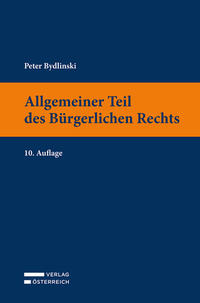 Vorderes Coverbild Allgemeiner Teil des Bürgerlichen Rechts