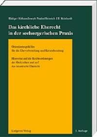 Vorderes Coverbild Das kirchliche Eherecht in der seelsorgerischen Praxis