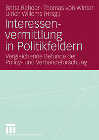 Vorderes Coverbild Interessenvermittlung in Politikfeldern