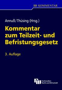 Vorderes Coverbild Kommentar zum Teilzeit- und Befristungsgesetz