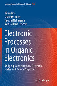 Vorderes Coverbild Electronic Processes in Organic Electronics
