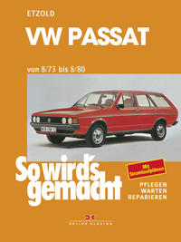 Vorderes Coverbild VW Passat 8/73-8/80