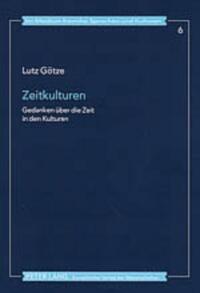 Vorderes Coverbild Zeitkulturen