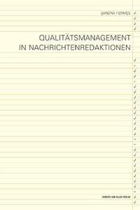 Vorderes Coverbild Qualitätsmanagement in Nachrichtenredaktionen