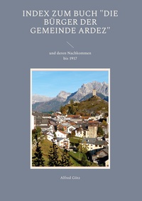 Vorderes Coverbild Index zum Buch "Die Bürger der Gemeinde Ardez"