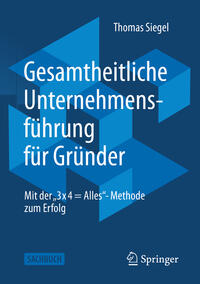 Vorderes Coverbild Gesamtheitliche Unternehmensführung für Gründer