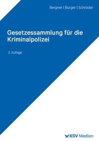Vorderes Coverbild Gesetzessammlung für die Kriminalpolizei