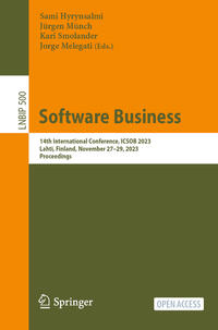 Vorderes Coverbild Software Business