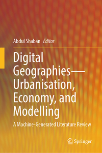 Vorderes Coverbild Digital Geographies—Urbanisation, Economy, and Modelling
