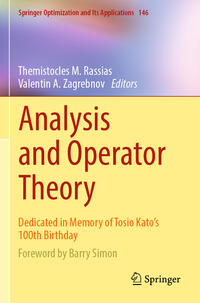 Vorderes Coverbild Analysis and Operator Theory