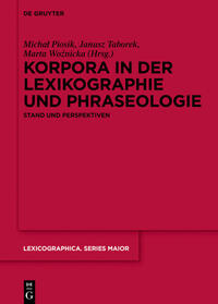 Vorderes Coverbild Korpora in der Lexikographie und Phraseologie