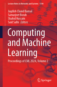 Vorderes Coverbild Computing and Machine Learning