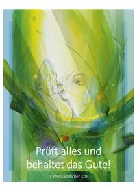 Vorderes Coverbild Jahreslosung Münch 2025, Kunstdruck A4