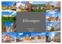 Vorderes Coverbild Ellwangen Impressionen (Wandkalender 2025 DIN A4 quer), CALVENDO Monatskalender