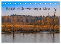 Vorderes Coverbild Herbst im Schwenninger Moos (Tischkalender 2025 DIN A5 quer), CALVENDO Monatskalender