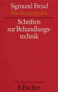 Vorderes Coverbild Ergänzungsband: Schriften zur Behandlungstechnik