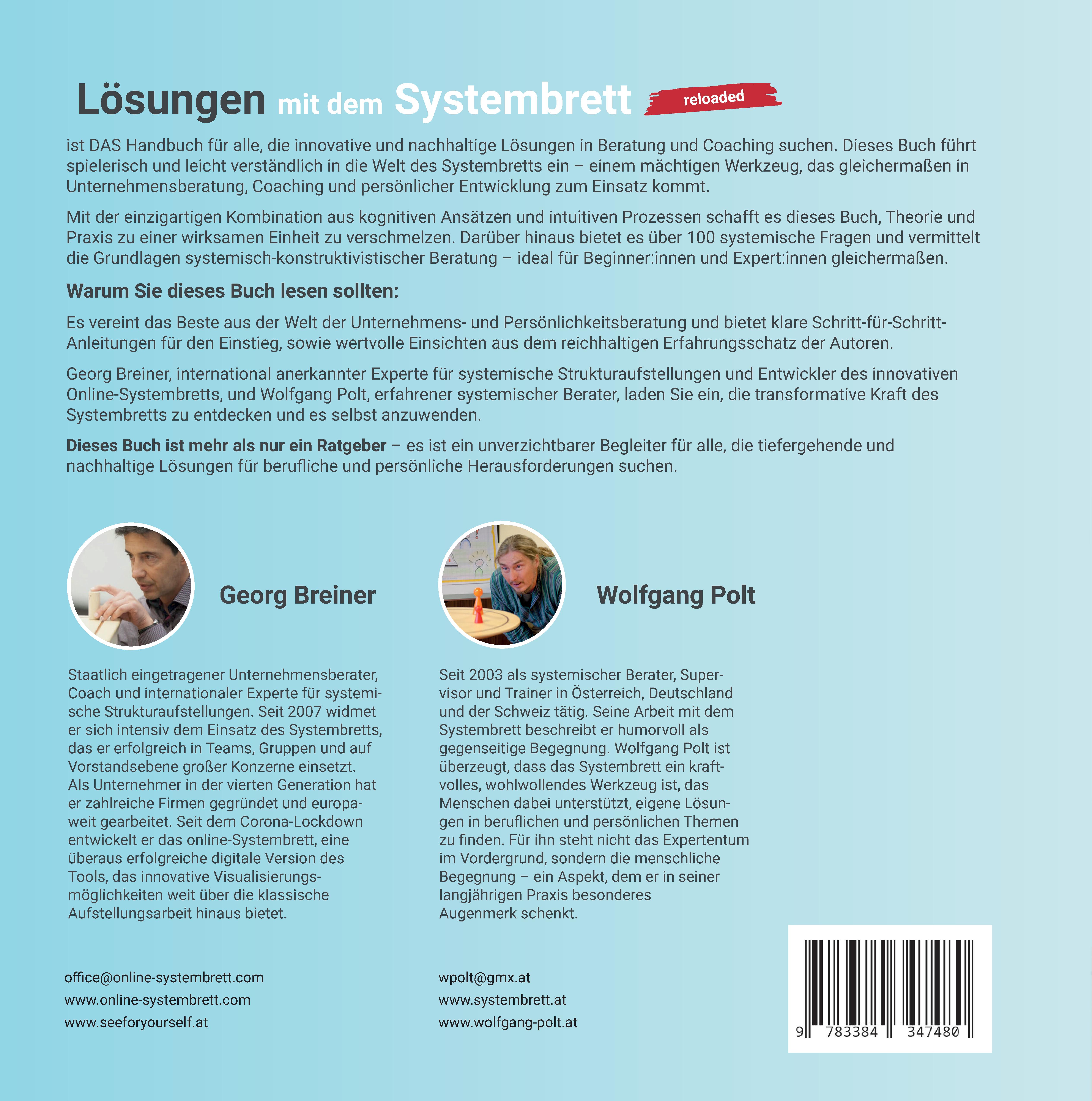 Rückseitencover Lösungen mit dem Systembrett
