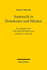 Vorderes Coverbild Staatsrecht in Demokratie und Diktatur