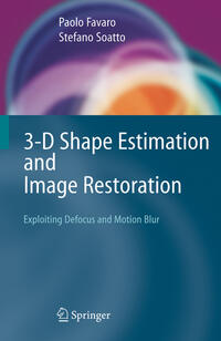 Vorderes Coverbild 3-D Shape Estimation and Image Restoration