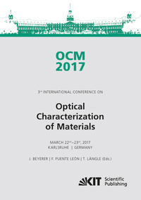 Vorderes Coverbild OCM 2017 - Optical Characterization of Materials - conference proceedings