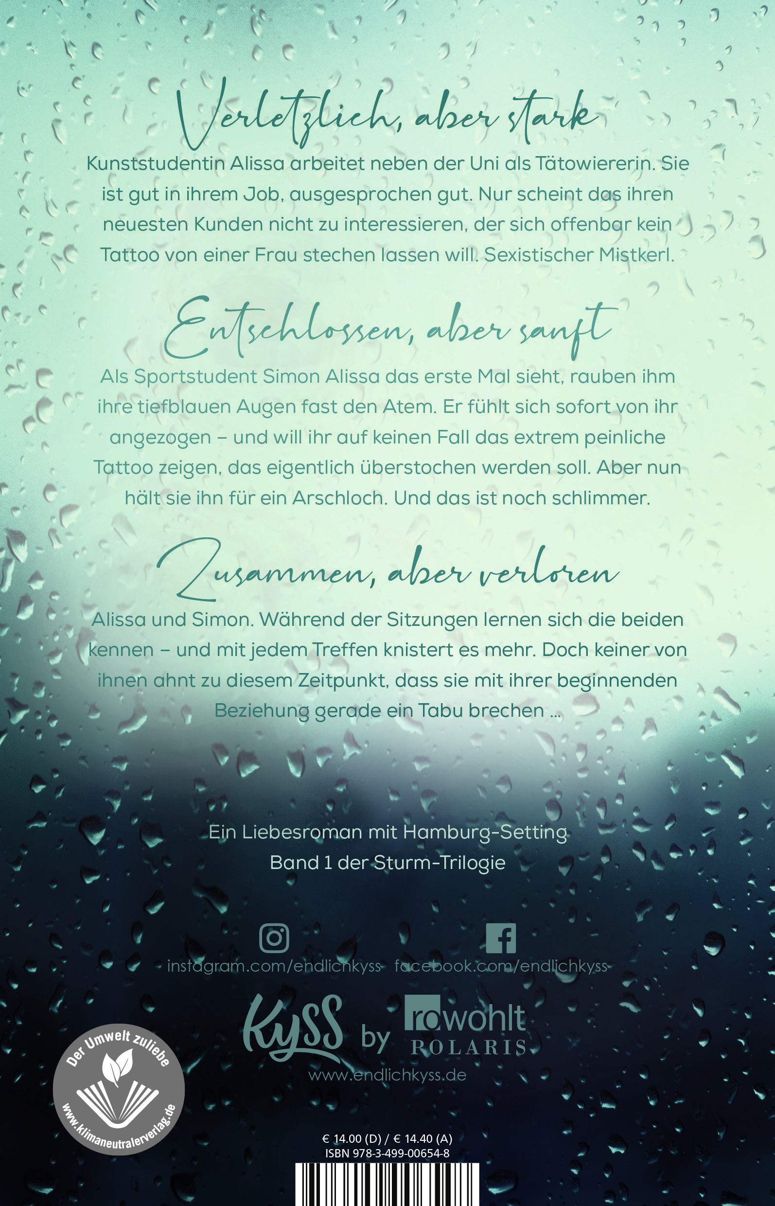 Rückseitencover Regenglanz