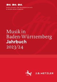 Vorderes Coverbild Musik in Baden-Württemberg. Jahrbuch 2023/24