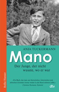 Vorderes Coverbild Mano Der Junge, der nicht wusste, wo er war