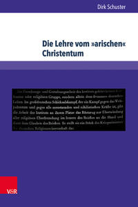Vorderes Coverbild Die Lehre vom »arischen« Christentum