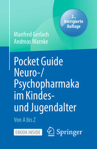 Vorderes Coverbild Pocket Guide Neuro-/Psychopharmaka im Kindes- und Jugendalter