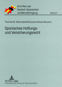 Vorderes Coverbild Spanisches Haftungs- und Versicherungsrecht