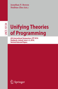 Vorderes Coverbild Unifying Theories of Programming