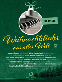 Vorderes Coverbild Weihnachtslieder aus aller Welt - Klavier