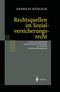 Vorderes Coverbild Rechtsquellen im Sozialversicherungsrecht