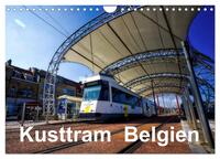 Vorderes Coverbild Kusttram Belgien (Wandkalender 2025 DIN A4 quer), CALVENDO Monatskalender
