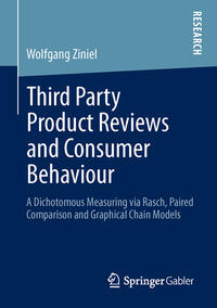 Vorderes Coverbild Third Party Product Reviews and Consumer Behaviour