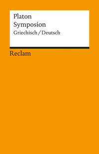 Vorderes Coverbild Symposion. Neuübersetzung. Griechisch/Deutsch
