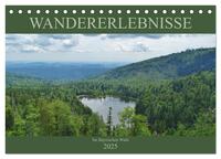 Vorderes Coverbild Wandererlebnisse im Bayrischen Wald (Tischkalender 2025 DIN A5 quer), CALVENDO Monatskalender